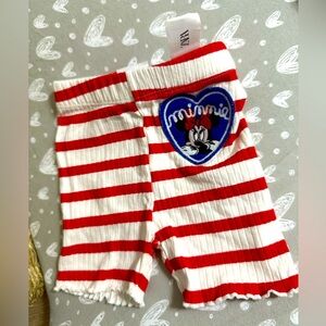 Zara Minnie Mouse toddler girl shorts